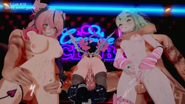 @R18_MMD_game 清楚系 オナニー 完全素人 SNS流出動画 @R18_MMD_game の投稿動画 シーン5