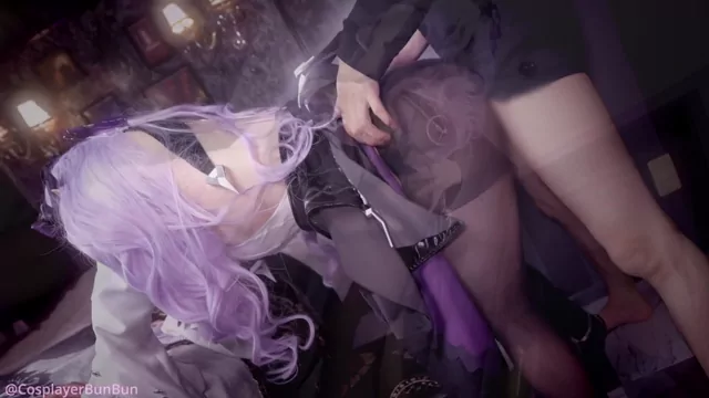 @cosplayerbunbun 美少女 コスプレ 神回 投稿エロ動画 「あっあっ気持ちっあっ」推しといちゃラブえっち シーン3