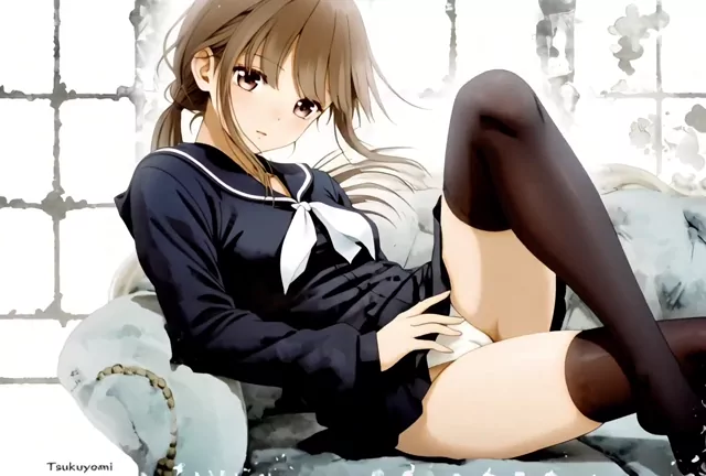 @tsukuyomi2021 美少女 ハメ撮り 話題 Twitterエロ動画 「彼女の秘密」 #nijijourney #midjourney #AI シーン7