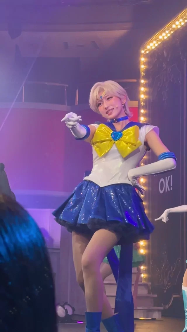@oh_brast スレンダー コスプレ 厳選 SNS流出動画 4/4 TEAM GOLD MOON ウラヌス 天王はるかさん シーン1