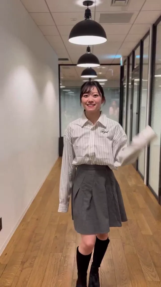 @1tsuki_yurik0 女子大生 フェラ 高画質 SNS流出動画 ReZARDを158cmが着てみた！ シャツイン シャツア シーン10