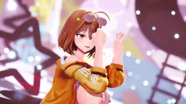 @FNS_MMD 女子大生 流出 神回 裏アカ動画 (1/3)モデルが素敵すぎて即動画作成しました！ 【NIKK シーン6