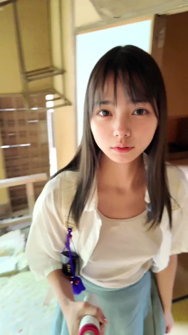 @ohasuyaa 人妻 個人撮影 完全素人 SNS流出動画 好文亭制覇した〜！? #偕楽園 シーン4