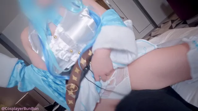 @cosplayerbunbun パイパン ハメ撮り リアル 投稿エロ動画 リスナーとほろ酔い中出しえっち シーン8