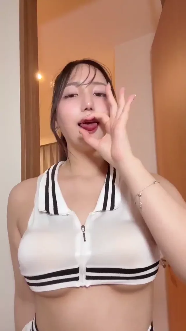 @yokin_chan_ 清楚系 個人撮影 神回 SNS流出動画 @yokin_chan_ の投稿動画 シーン2