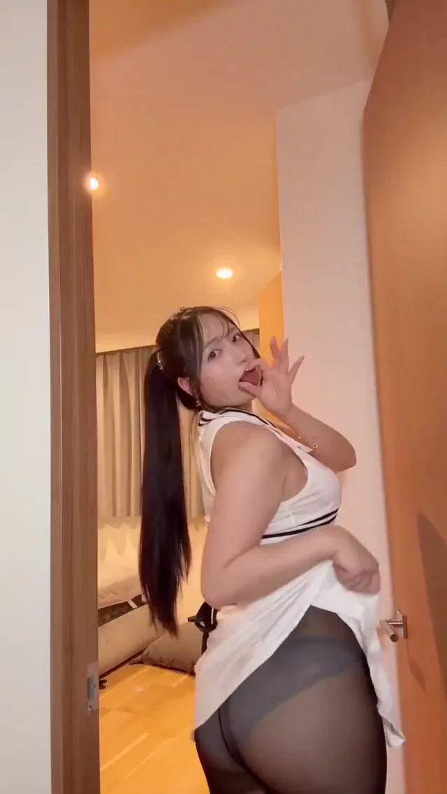 @yokin_chan_ 清楚系 個人撮影 神回 SNS流出動画 @yokin_chan_ の投稿動画 シーン7